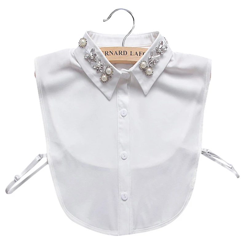 Oeak Fashion Doll Collar Vintage Elegant Women's Fake Half Shirt Ladies Blouse Women Fake Half Shirt Detachable Blouse
Oeak Fashion Doll Collar Vintage Elegant Women's Fake Half Shirt Ladies Blouse Women Fake Half Shirt Detachable Blouse