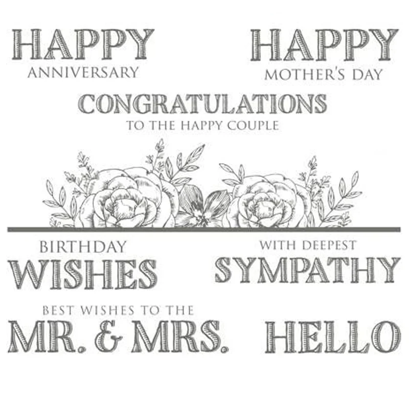 Wish birthdays Transparent Clear Stamps / Silicone stamp set for DIY scrapbooks photo album/Card Making
Wish birthdays Transparent Clear Stamps / Silicone stamp set for DIY scrapbooks photo album/Card Making