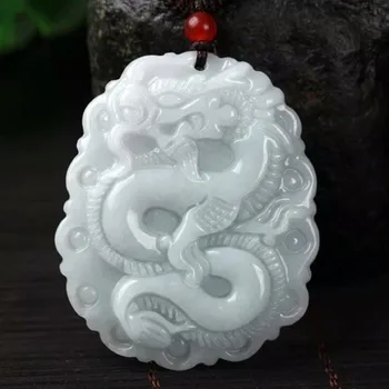Fine Jewelry Hetian yu Carved Chinese Dragon Pendant Blessing Brave Necklace Hot
Fine Jewelry Hetian yu Carved Chinese Dragon Pendant Blessing Brave Necklace Hot