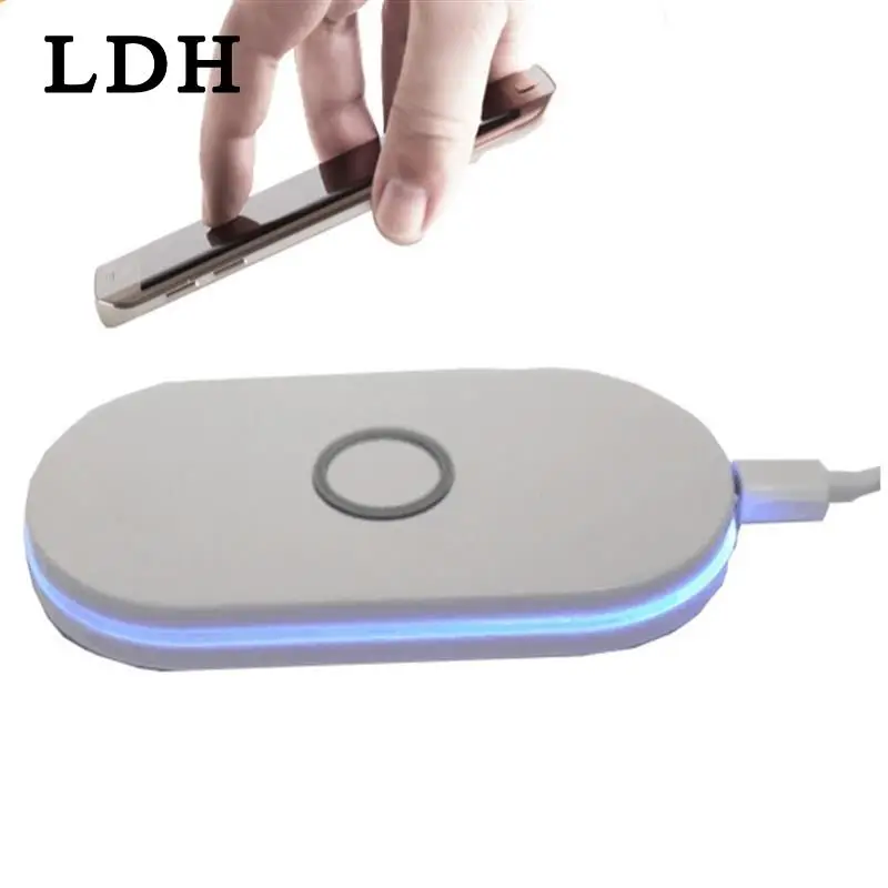 Wireless Charger Pad, 3 Coils Qi Wireless Charging, Ultra Slim Phone Cordless Charger for Samsung Tablets and Qi-Enabled Devices
Wireless Charger Pad, 3 Coils Qi Wireless Charging, Ultra Slim Phone Cordless Charger for Samsung Tablets and Qi-Enabled Devices
