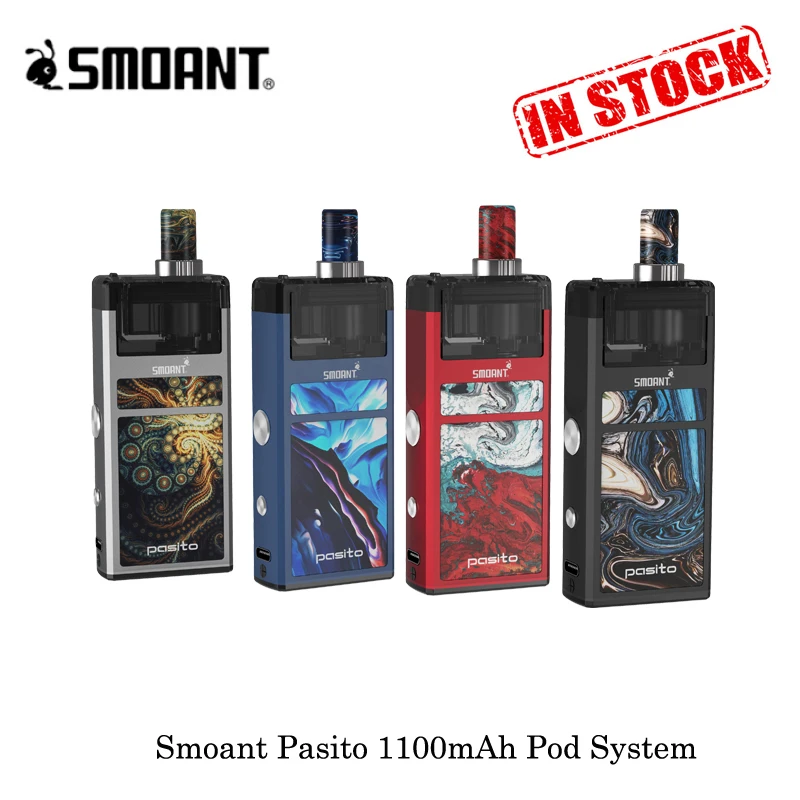 Smoant Pasito 1100mAh Pod Kit 25W E Cigarette Smoant MOD 3ml Cartridge Mesh 0.6ohm/Ni80 1.4ohm Coil Vaporizer VS Lost Vape Orion
Smoant Pasito 1100mAh Pod Kit 25W E Cigarette Smoant MOD 3ml Cartridge Mesh 0.6ohm/Ni80 1.4ohm Coil Vaporizer VS Lost Vape Orion