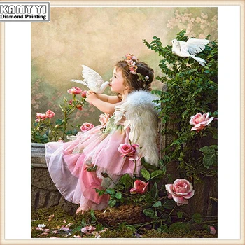 Hot 5D DIY Diamond Mosaic Embroidery Fairy Angel Diamond Painting Full round Rhinestone cross stitch Home Decor diamond gift
Hot 5D DIY Diamond Mosaic Embroidery Fairy Angel Diamond Painting Full round Rhinestone cross stitch Home Decor diamond gift