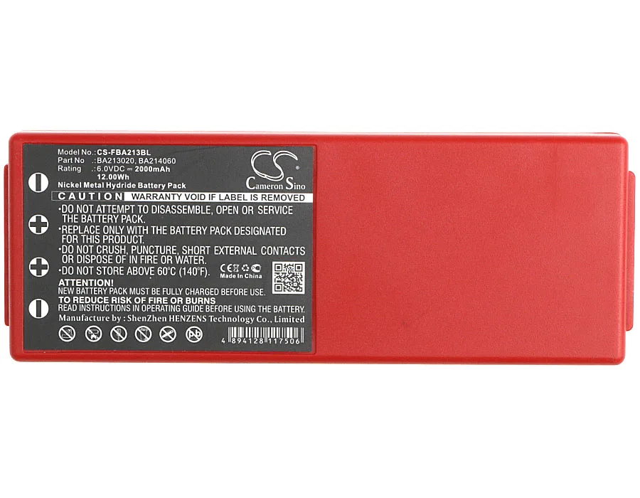 Latest Version 2000mAh Battery 005-01-00466, BA213020, BA214060, BA214061 for HBC Radiomatic Spectrum 2, Radiomatic Spectrum 3
Latest Version 2000mAh Battery 005-01-00466, BA213020, BA214060, BA214061 for HBC Radiomatic Spectrum 2, Radiomatic Spectrum 3