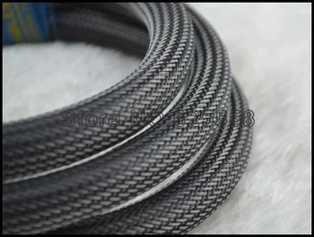 10M 16MM Nylon Sleeve Nylon Mesh Braided Sleeving For DIY Hifi power cable 
10M 16MM Nylon Sleeve Nylon Mesh Braided Sleeving For DIY Hifi power cable