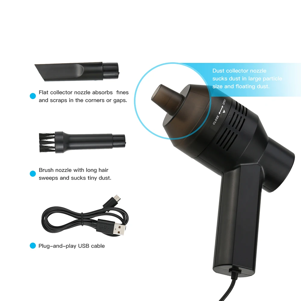 Mini USB Desk Electric Vacuum Cleaner Portable Mechanical Keyboard Dust Collection Kit for Cleaning Makeup Bag laptop tablet PC
Mini USB Desk Electric Vacuum Cleaner Portable Mechanical Keyboard Dust Collection Kit for Cleaning Makeup Bag laptop tablet PC