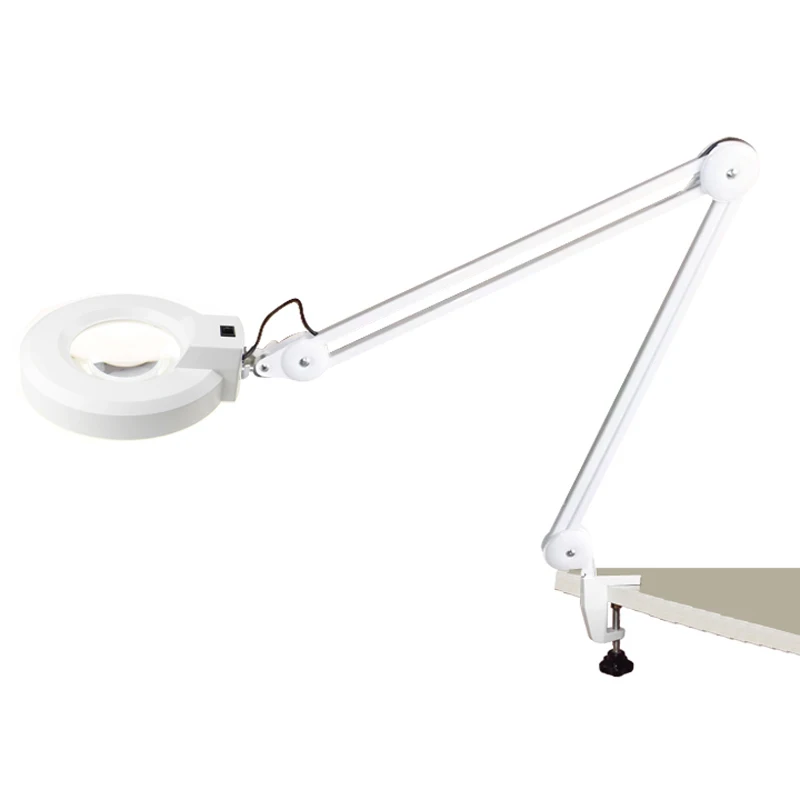 CE 220V Magnifier Lamp Light Magnifier Desktop Optical Magnifier Glass Lamp Tabletop LED Light Magnifying Reading Work Lights
CE 220V Magnifier Lamp Light Magnifier Desktop Optical Magnifier Glass Lamp Tabletop LED Light Magnifying Reading Work Lights