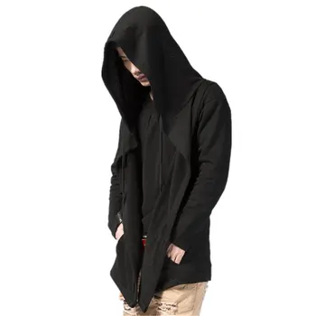Men's Hip Hop Hoodies Loose Sweatshirt Man Streetwear Fashion Black Bat Cardigan Hoody Cotton Cloak Mantle Coat Long Hoodies Men
Men's Hip Hop Hoodies Loose Sweatshirt Man Streetwear Fashion Black Bat Cardigan Hoody Cotton Cloak Mantle Coat Long Hoodies Men