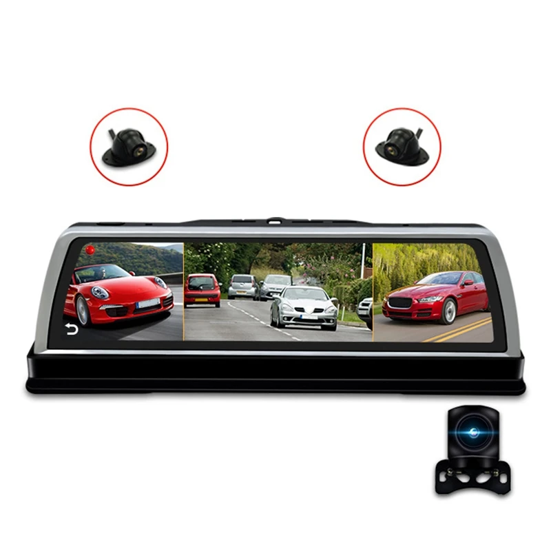 NEW-10 Inch Car Center Console Mirror Dvr Dashcam 4G 4 Channel Adas Android Gps Wifi Fhd 1080P Rear Lens Video Recorder
NEW-10 Inch Car Center Console Mirror Dvr Dashcam 4G 4 Channel Adas Android Gps Wifi Fhd 1080P Rear Lens Video Recorder