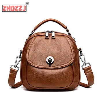2020 Multifunction Backpacks For Girls Mochila Feminina Women Leather Backpacks High Quality Preppy Style Small Bagpack Vintage
2020 Multifunction Backpacks For Girls Mochila Feminina Women Leather Backpacks High Quality Preppy Style Small Bagpack Vintage