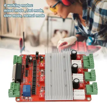 1 PC 4 Working Model 3 Axle Stepper Motor Driver Board TB6560 Optocoupler Isolated Stepping Motor Driver Module
1 PC 4 Working Model 3 Axle Stepper Motor Driver Board TB6560 Optocoupler Isolated Stepping Motor Driver Module