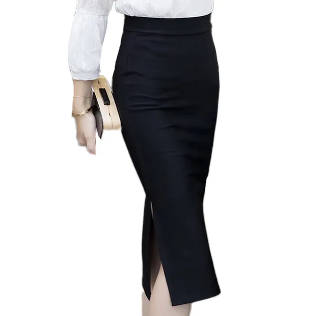 Fashion Plus Size S-5XL women Skirts Solid OL Slim Bodycon Pencil Skirt High Waist Knee-Length Skirt women faldas
Fashion Plus Size S-5XL women Skirts Solid OL Slim Bodycon Pencil Skirt High Waist Knee-Length Skirt women faldas