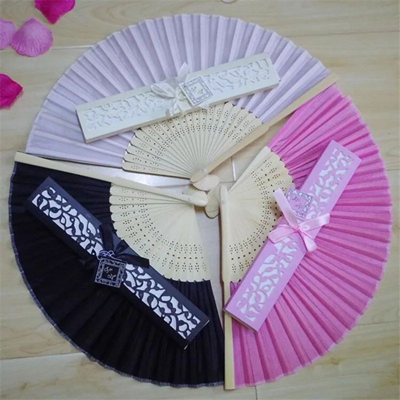50pcs Best Gift Wedding Party Favors Customized Printing Hand Fan Wedding Bamboo Bone Silk Fans with Laser-Cut Gift Box+Card
50pcs Best Gift Wedding Party Favors Customized Printing Hand Fan Wedding Bamboo Bone Silk Fans with Laser-Cut Gift Box+Card
