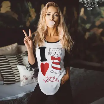 JAYCOSIN Women Valentine's Day Cat Sweatshirt Pullover Tops Shirt Shirt Tee Dropshipping Womens Long-sleeve Tops Freeship 20p
JAYCOSIN Women Valentine's Day Cat Sweatshirt Pullover Tops Shirt Shirt Tee Dropshipping Womens Long-sleeve Tops Freeship 20p
