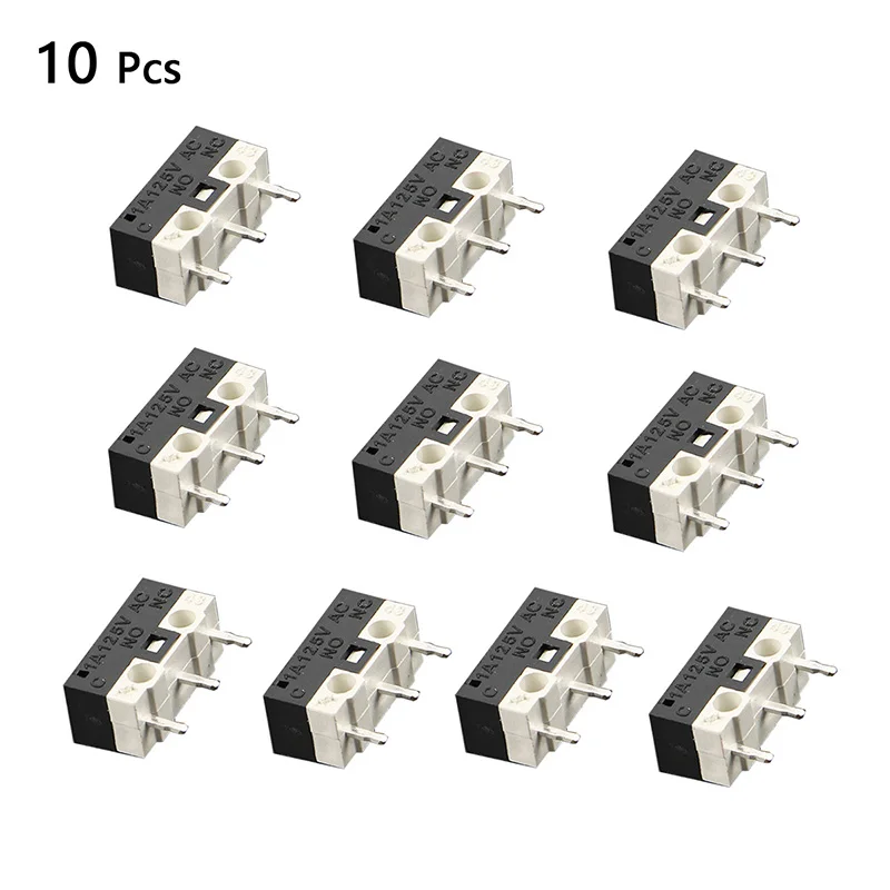 Urijk 10pcs/set Limit Switch 1A 125V AC 2A 125V AC Mouse Switch 3Pins Micro Switch Push Button Switch
Urijk 10pcs/set Limit Switch 1A 125V AC 2A 125V AC Mouse Switch 3Pins Micro Switch Push Button Switch