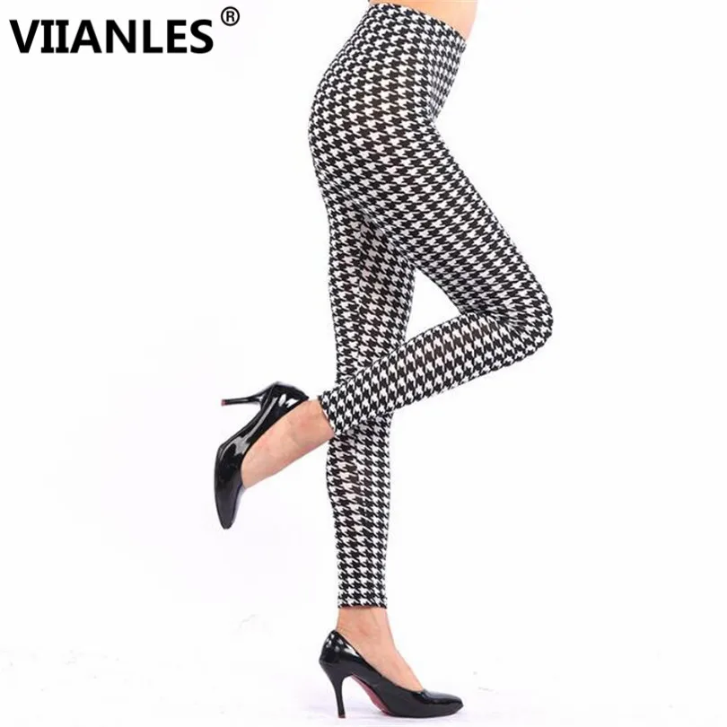 VIIANLES Houndstooth Leggings Printed Leggins Elastic Autumn Summer Women Floral Casual Legging Fitness Leggins High Waist Pants
VIIANLES Houndstooth Leggings Printed Leggins Elastic Autumn Summer Women Floral Casual Legging Fitness Leggins High Waist Pants