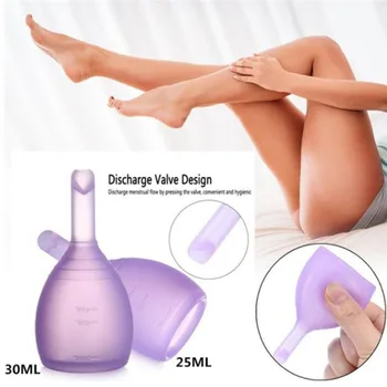 1Pc S/L Size Menstrual Cup Female Women Medical Hygiene Silicone Soft Reusable Period Menstrual Cup Leak Proof 3 Colors
1Pc S/L Size Menstrual Cup Female Women Medical Hygiene Silicone Soft Reusable Period Menstrual Cup Leak Proof 3 Colors