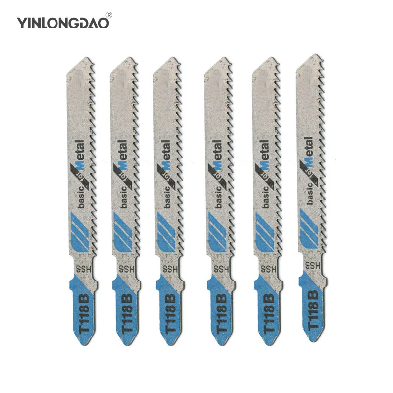 T118B Reciprocating Saw BladeAlloy Steel Curve Saw Blade For metal Wood PVC Fibreboard Curve cutting or straight cutting Power
T118B Reciprocating Saw BladeAlloy Steel Curve Saw Blade For metal Wood PVC Fibreboard Curve cutting or straight cutting Power