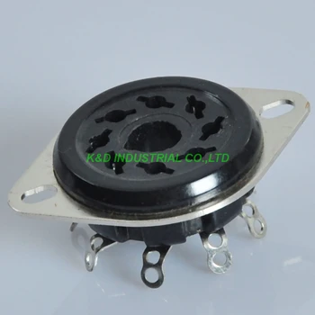 4pcs Bakelite 8Pin Vintage Black Phenolic Tube Socket Valve Base For KT88 EL34 Tube Amplifier
4pcs Bakelite 8Pin Vintage Black Phenolic Tube Socket Valve Base For KT88 EL34 Tube Amplifier