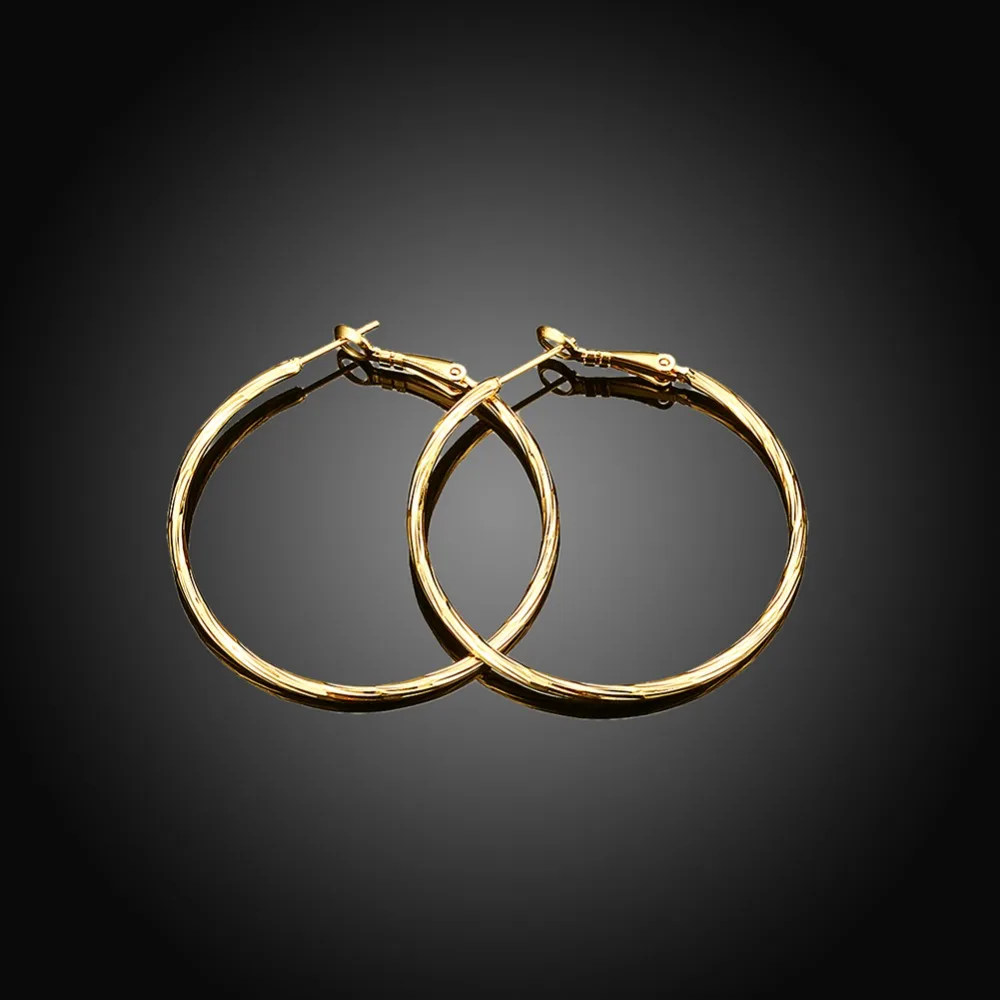 Fashion Jewelry Big Round Hoop Earrings Boucle d'oreille Twist Shape Women Exquisite Jewelry For Party Wedding Daily 46MM
Fashion Jewelry Big Round Hoop Earrings Boucle d'oreille Twist Shape Women Exquisite Jewelry For Party Wedding Daily 46MM