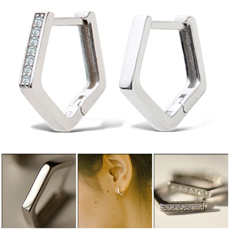 Simple Pop Jewelry New Korean Silver Small Round Circle Hoop Earrings For Women Vintage Fashion Geometric Earrings
Simple Pop Jewelry New Korean Silver Small Round Circle Hoop Earrings For Women Vintage Fashion Geometric Earrings