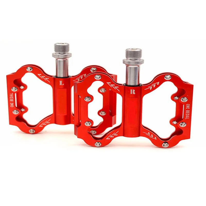 Newly 1 Pair Professional Bike Pedals Ultralight Bearing MTB Pedal Aluminum Alloy Road Bicycle Cycling Part Supplies | Спорт и