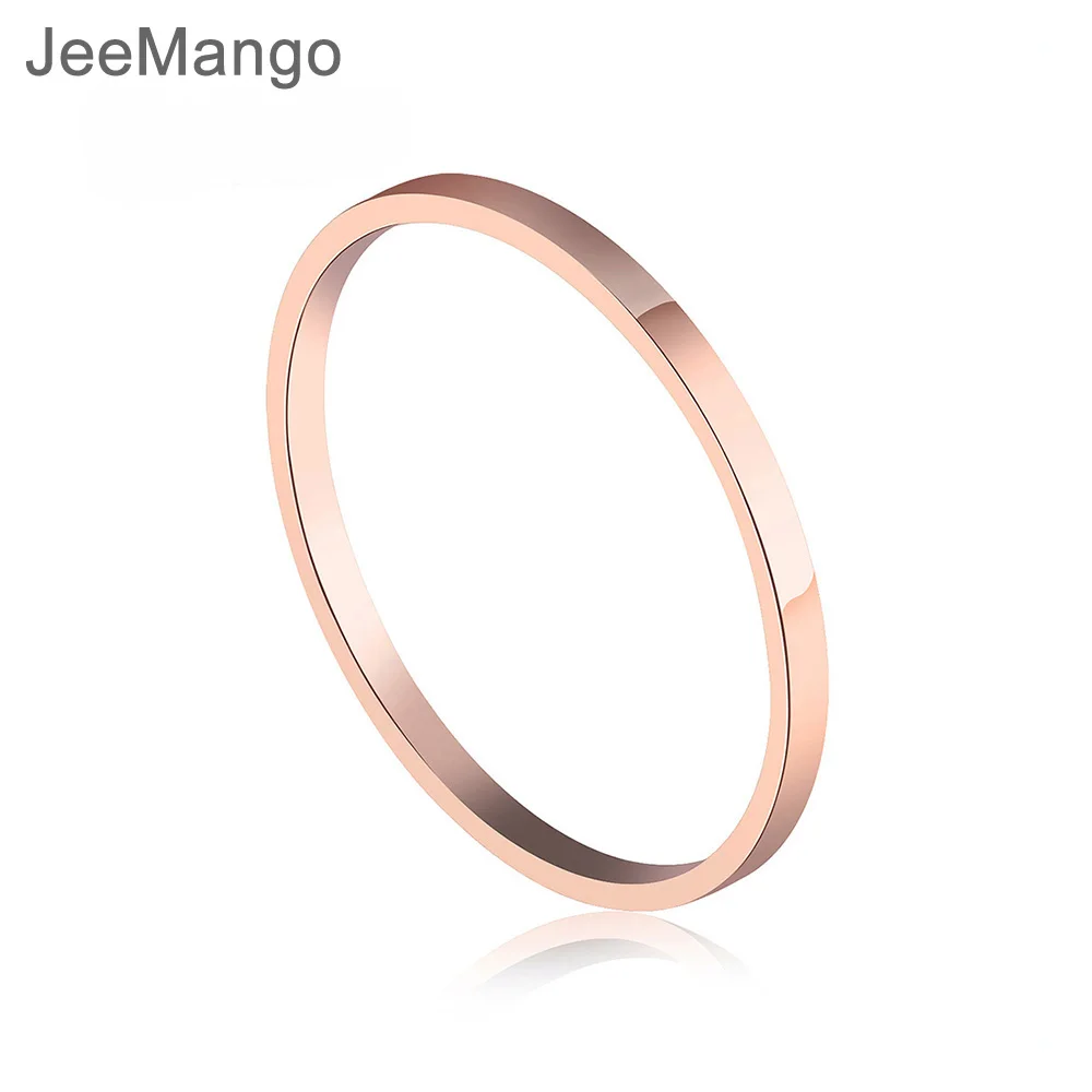 JeeMango Simple Design Finger Rings For Women Minimalist Rose Gold Color Mixed Size 1.5 MM Width Ring Jewelry Gift OGJ515
JeeMango Simple Design Finger Rings For Women Minimalist Rose Gold Color Mixed Size 1.5 MM Width Ring Jewelry Gift OGJ515