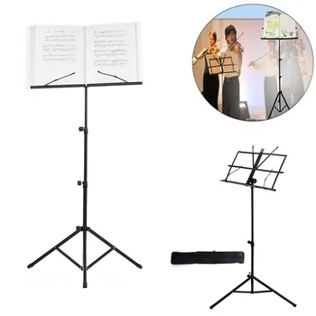 Foldable Music Sheet Tripod Stand Steel Music Stand Holder with Carrying Bag Guitar Parts & Accessories
Foldable Music Sheet Tripod Stand Steel Music Stand Holder with Carrying Bag Guitar Parts & Accessories