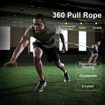 Exercise Resistance Band Trainer Workout Running Speed Agility Strength Training Bungee Band Pull Rope For Football Basketball
Exercise Resistance Band Trainer Workout Running Speed Agility Strength Training Bungee Band Pull Rope For Football Basketball