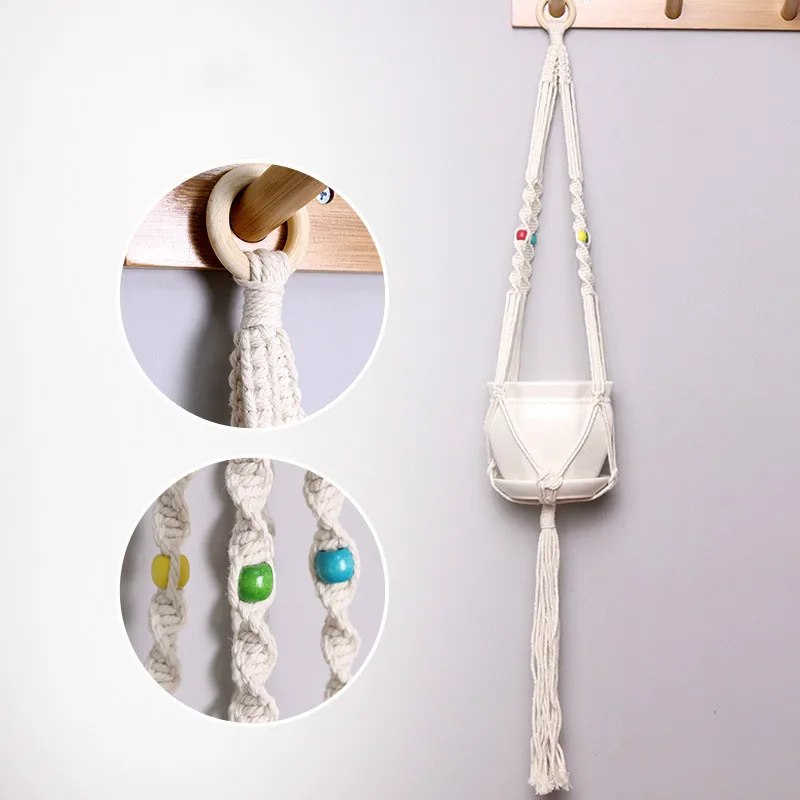 Hot sales 100% handmade macrame plant hanger flower /pot hanger for wall decoration countyard garden
Hot sales 100% handmade macrame plant hanger flower /pot hanger for wall decoration countyard garden