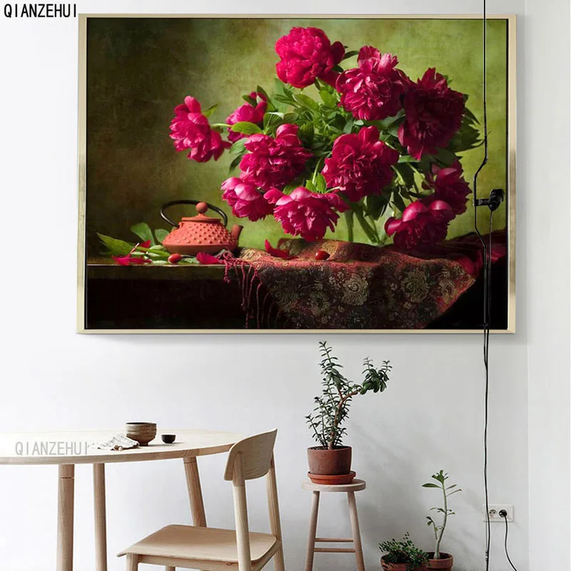QIANZEHUI,DIY Square Rhinestone plastic crafts diamond Bouquet of roses diamond painting cross stitch full diamond embroidery
QIANZEHUI,DIY Square Rhinestone plastic crafts diamond Bouquet of roses diamond painting cross stitch full diamond embroidery