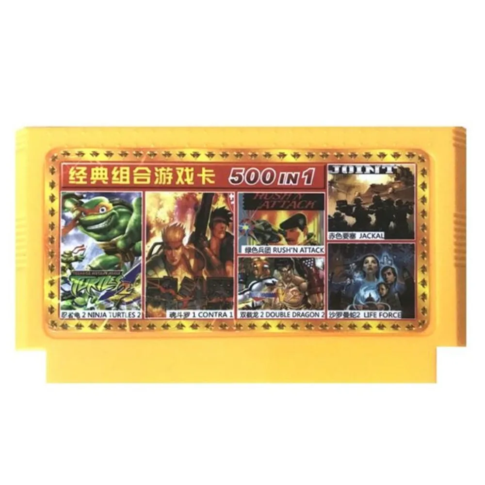 500-in-1 Funny Game Cards For Family Computer Nintendo FC Video Game Card Family Game Cartridge For Snow Bros For Ninja Turtle
500-in-1 Funny Game Cards For Family Computer Nintendo FC Video Game Card Family Game Cartridge For Snow Bros For Ninja Turtle