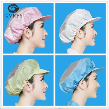Wholesale Women Top Mesh Caps Kitchen Restaurant Bakery Waiter Chef Hats Breathable Factory Warehouse Anti-static Workshop Caps
Wholesale Women Top Mesh Caps Kitchen Restaurant Bakery Waiter Chef Hats Breathable Factory Warehouse Anti-static Workshop Caps