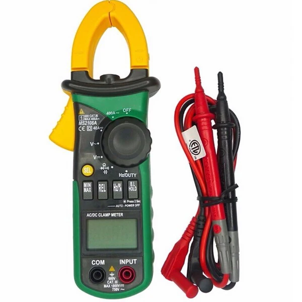 Professional Multifunction Digital Clamp Pincers Meter Auto range Multimeter AC/DC Current Voltage Capacitor Resistance Tester
Professional Multifunction Digital Clamp Pincers Meter Auto range Multimeter AC/DC Current Voltage Capacitor Resistance Tester
