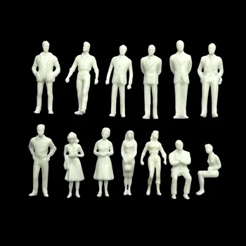 50Pcs Scale Model Figure 1:50 Miniature White Figures Architectural Model Human Scale HO Model ABS Plastic Peoples Toy
50Pcs Scale Model Figure 1:50 Miniature White Figures Architectural Model Human Scale HO Model ABS Plastic Peoples Toy