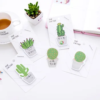 40packs creative stationary kawaii cactus memo sticker note pad cute sticky bookmark school planner sticker office decoration
40packs creative stationary kawaii cactus memo sticker note pad cute sticky bookmark school planner sticker office decoration