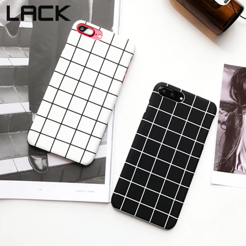 LACK Fashion Classic Black White Grid Case For iphone 7 Case Luxury Hard PC Back Cover Phone Cases For iphone7 7Plus Fundas
LACK Fashion Classic Black White Grid Case For iphone 7 Case Luxury Hard PC Back Cover Phone Cases For iphone7 7Plus Fundas