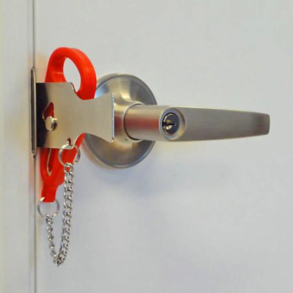 Self-defense Accommodation Anti-theft Travel Hotel Practical Women Latch Security Tools Portable Accessory Door Lock Home Use
Self-defense Accommodation Anti-theft Travel Hotel Practical Women Latch Security Tools Portable Accessory Door Lock Home Use