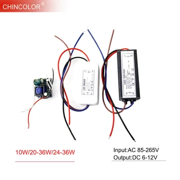 LED Driver Transformer Power Supply 10W 20-36W 24-36W 6V - 12V 600mA 2A for 3*3W Input AC85-265V Spot Light Flood Light JQ
LED Driver Transformer Power Supply 10W 20-36W 24-36W 6V - 12V 600mA 2A for 3*3W Input AC85-265V Spot Light Flood Light JQ