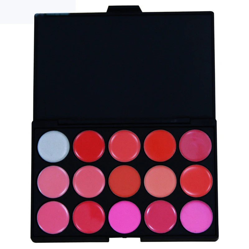 1pcs 15 color High Quality 15 Colors Lip Gloss Palette Makeup Lipstick Palette Lipgloss Lips Lip Pigment Lip Palette set base
1pcs 15 color High Quality 15 Colors Lip Gloss Palette Makeup Lipstick Palette Lipgloss Lips Lip Pigment Lip Palette set base