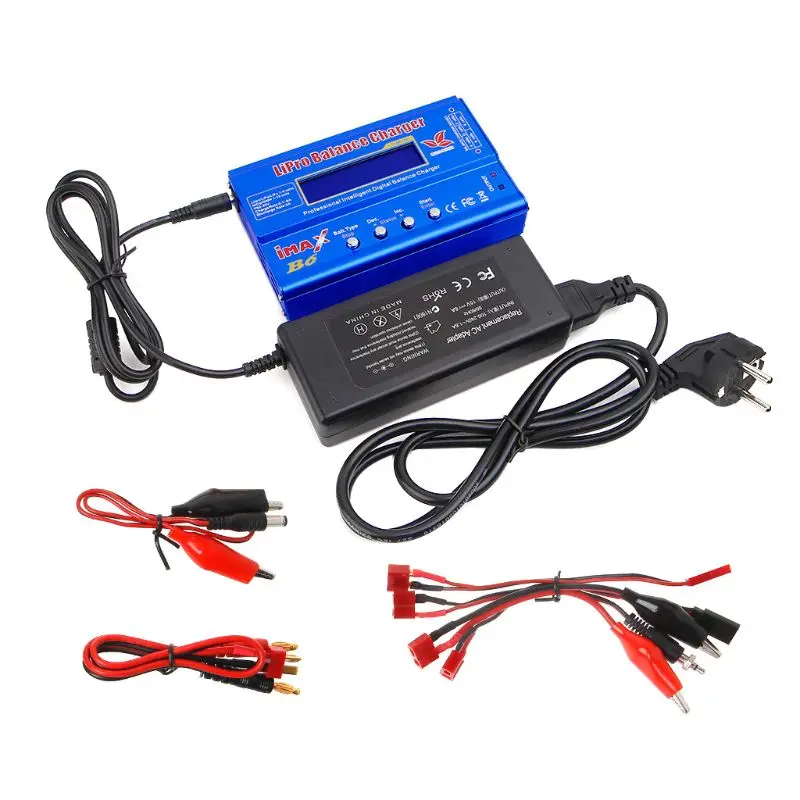 Imax B6 Mini Balance Charger Discharger Lipo Nimh Nicd RC Battery Charger Discharger with Adapter EU Plug
Imax B6 Mini Balance Charger Discharger Lipo Nimh Nicd RC Battery Charger Discharger with Adapter EU Plug