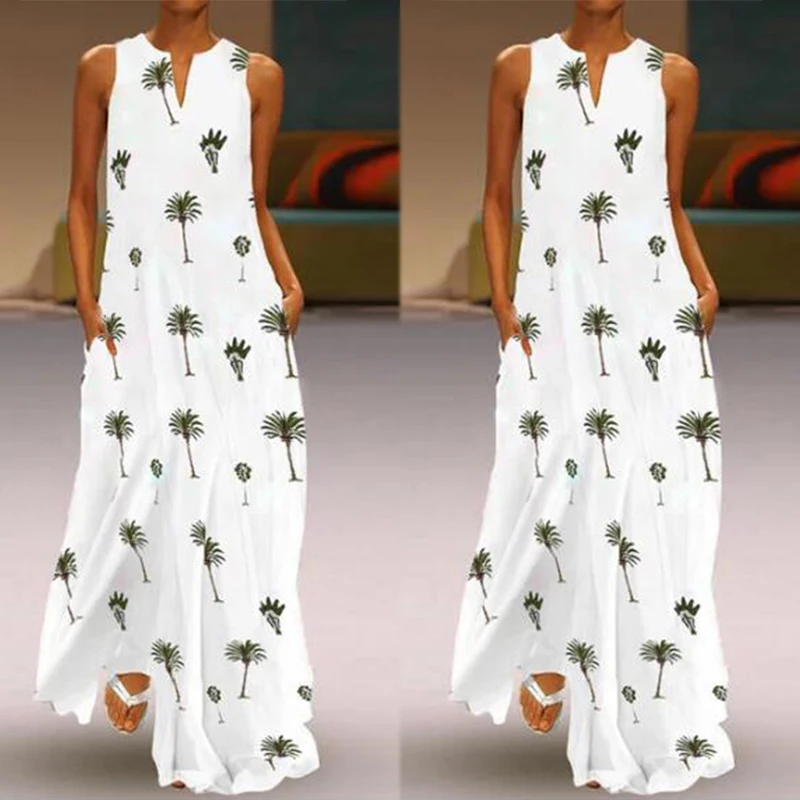 Fashion Printed Maxi Dress Women Sundress 2019 ZANZEA Kaftan V Neck Sarafans Vestidos Fashion Female Casual Plus Size Robe Femme
Fashion Printed Maxi Dress Women Sundress 2019 ZANZEA Kaftan V Neck Sarafans Vestidos Fashion Female Casual Plus Size Robe Femme