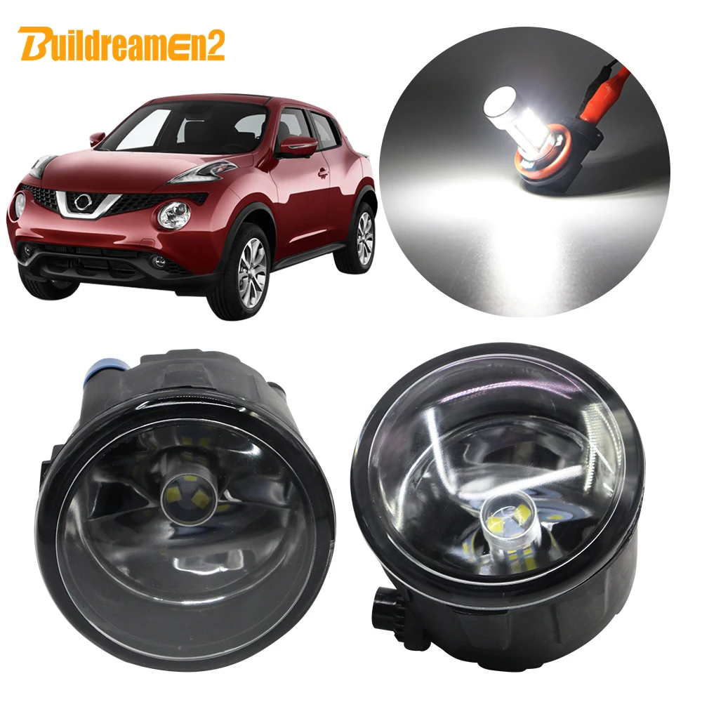 Buildreamen2 For Nissan Juke F15 Hatchback Car Styling H11 Fog Light Assembly Lampshade + Bulb DRL 12V 2010 2011 2012 2013 2014
Buildreamen2 For Nissan Juke F15 Hatchback Car Styling H11 Fog Light Assembly Lampshade + Bulb DRL 12V 2010 2011 2012 2013 2014