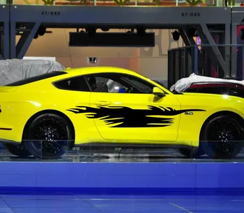 Car Racing Stripes Door Decals 13''(W)for Mustang Vinyl body Side stickers ZC291
Car Racing Stripes Door Decals 13''(W)for Mustang Vinyl body Side stickers ZC291