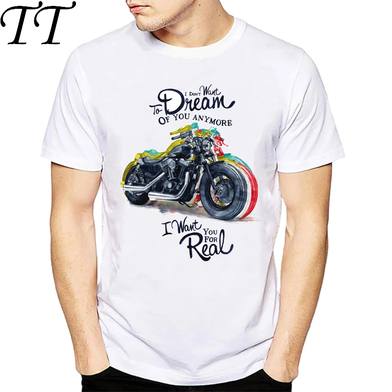 Men's Dream T-Shirt O-Neck Short Sleeve Print Shirt Men Motorcycle Tops Tees Casual Streetwear Hot Sale
Men's Dream T-Shirt O-Neck Short Sleeve Print Shirt Men Motorcycle Tops Tees Casual Streetwear Hot Sale