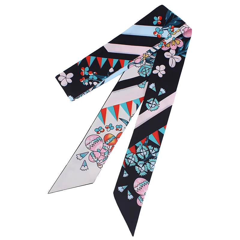 2019 New Skinny Long Scarf Women Print Neckerchief Tie Female Ribbon Bag Handle Scarves Accessories Fashion Hair Scarfs 120X5CM
2019 New Skinny Long Scarf Women Print Neckerchief Tie Female Ribbon Bag Handle Scarves Accessories Fashion Hair Scarfs 120X5CM