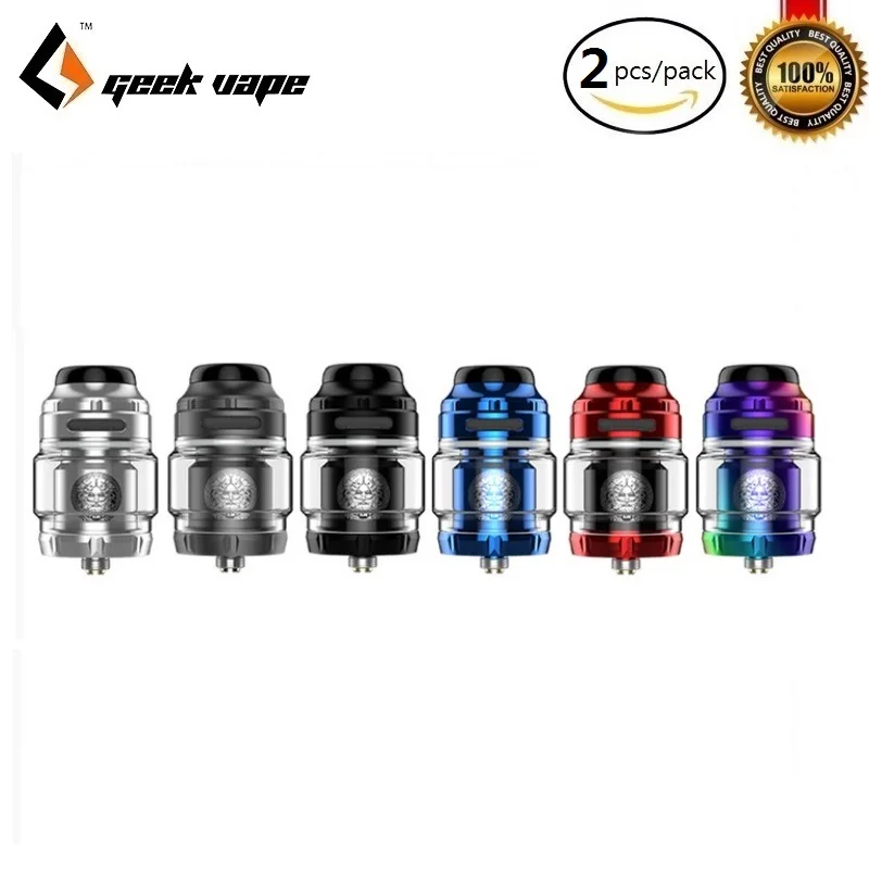 2pcs/lot GeekVape Zeus X RTA Vape Tank 4.5ml Electronic Cigarette Atomizer Support Single Dual Coil Building VS Zeus Dual RTA
2pcs/lot GeekVape Zeus X RTA Vape Tank 4.5ml Electronic Cigarette Atomizer Support Single Dual Coil Building VS Zeus Dual RTA