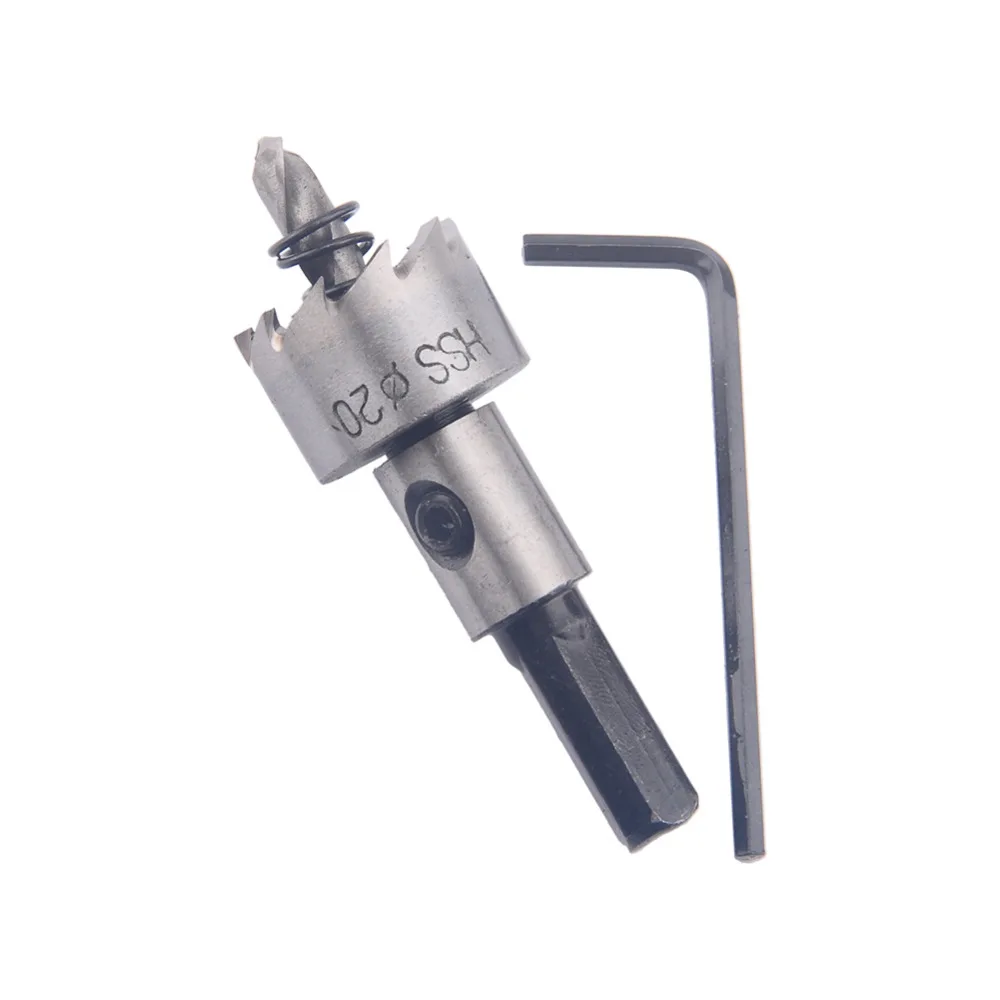 1Pcs Metal Hole Saw Cutter Drill Bit HSS Stainless Steel Tipped Heavy Duty Hole saw Cutting Tool 20mm Herramientas hot sale
1Pcs Metal Hole Saw Cutter Drill Bit HSS Stainless Steel Tipped Heavy Duty Hole saw Cutting Tool 20mm Herramientas hot sale