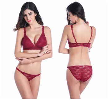 Sexy Lace Soft Triangle Bra Breifs Set C D Cups Lingerie Sexy Bra + Panty Set gathering Bra Plus Size H124
Sexy Lace Soft Triangle Bra Breifs Set C D Cups Lingerie Sexy Bra + Panty Set gathering Bra Plus Size H124