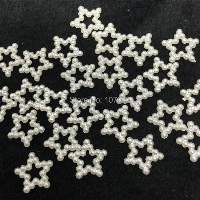 100pcs Ivory 12mm Pearl Star Flatbacks Confetti Cabochons Resin Embellishments Scrapbooking Cardmaking 
100pcs Ivory 12mm Pearl Star Flatbacks Confetti Cabochons Resin Embellishments Scrapbooking Cardmaking