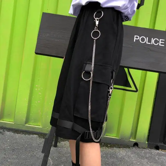 Shorts Women BF Large Pocket Cargo Harajuku Straight Loose Short Womens Leisure Couple Korean Style Ulzzang Trendy Street Summer
Shorts Women BF Large Pocket Cargo Harajuku Straight Loose Short Womens Leisure Couple Korean Style Ulzzang Trendy Street Summer